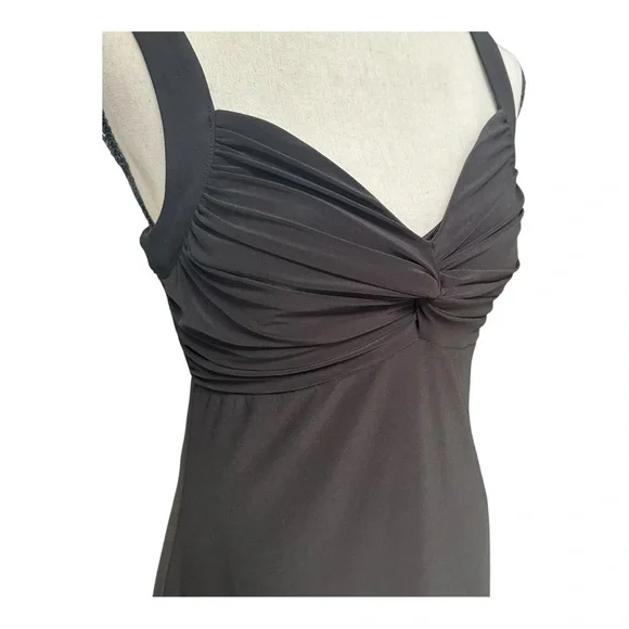 White House Black Market Black Empire Waist Dress - Picture 3 of 4